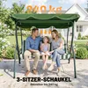 Outsunny Hollywoodschaukel Gartenschaukel Verstellbares Produktbild-Vorschau 5