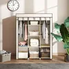 Armoire à vêtements HOMCOM, armoire pliante, armoire avec Voir les images du produit 7