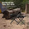 Mobile Klapptoilette, Faltbare Campingtoilette & Produktbild-Vorschau 6