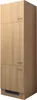 Geräteschrank für Kühlschrank - 60 cm breit - Buche – Namu Produktbild-Vorschau 5