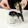 Skleněný džbán s odnímatelnou nálevovou vložkou a víkem Náhled obrázku produktu 9