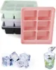 4 Stück Eiswürfelform, Silikon Eiswürfelbehälter XL Mit Produktbild-Vorschau 3