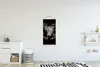 MuchoWow® Textilposter Schottisches Hochlandrind - Blumen - Produktbild-Vorschau 2