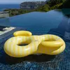 Schwimmring Große PVC Gelb Produktbild-Vorschau 2