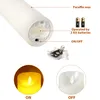 CCLIFE LED Kerzen Echtwachs 5er Set mit Fernbedienung Timer Produktbild-Vorschau 4