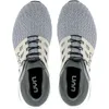 A top-down view of a pair of gray UYN shoes against a white background. Produktbild-Vorschau