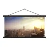 MuchoWow® Textilposter New York - Winter - Sonne 90x45 cm Produktbild-Vorschau 1
