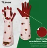 Levaz Work - Rosso vino floreale - Guanti da giardinaggio Anteprima dell’immagine prodotto 4