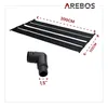 Set di 2 piscine a riscaldamento solare AREBOS | 300x66 cm Anteprima dell’immagine prodotto 9