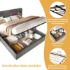 Komplett Schlafzimmerset: Elegantes Polsterbett mit Produktbild-Vorschau 3