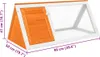 A diagram showing the dimensions of a wooden animal hutch. Anteprima dell’immagine prodotto