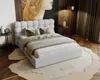 Polsterbett 160x200 Parlas - Elegantes Kopfteil, Produktbild-Vorschau 2