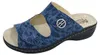 Hickersberger Milano Pantolette Blau in Gr. 41 Produktbild-Vorschau 3