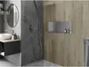 Mexen X-Wall-R zapuštěná police s límcem 75 x 30 cm, inox - Náhled obrázku produktu 4