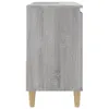 vidaXL Badschrank Grau Sonoma 65x33x60 cm Holzwerkstoff - Produktbild-Vorschau 9