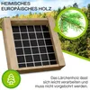 Sandkasten BULLE Lärche natur 45 mm inkl. Sitzbretter und Produktbild-Vorschau 8