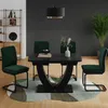 Esstisch Vicco Fenaro Schwarz 120 x 80 cm ausziehbar, Model Produktbild-Vorschau 7