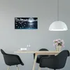 Wanduhr aus Glas – 60x30 cm - Glasbild - Glasuhr - Produktbild-Vorschau 3
