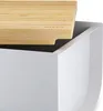 Alessi Boites à Pain avec Planche à Découper Mattina - Grey Voir les images du produit 7
