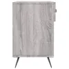 vidaXL Schuhbank Grau Sonoma 102x35x55 cm Holzwerkstoff -  Produktbild-Vorschau 8