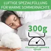 Welldora Komfort Bettdecke 135x200 Sommer - 100% Produktbild-Vorschau 2