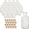 gouveo 24er Set Glasflasche 100 ml Apotheker eckig mit Produktbild-Vorschau 1