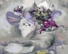 Diamondi - Diamond painting - KATZE MIT HUT, 40X50 cm, mit Produktbild-Vorschau 1