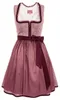 Dirndl Maryanne 60cm Länge rot 36 Produktbild-Vorschau 4