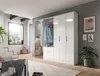 ProjektX armoire de rangement 4 portes blanche, miroir. Voir les images du produit 15