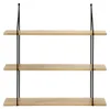 CALICOSY - Étagère Murale 3 NiveauxReproduction Bois L60 cm Voir les images du produit 3