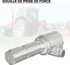 Wiltec Manchon de Prise de force Cardan - Longueur 160 mm - Voir les images du produit 2