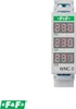 A digital voltage indicator with three displays, labeled V1, V2, and V3, and the brand name F&F. Náhľad obrázku produktu