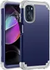 Moto G 5G 2022 Hülle, 3 in 1 Hybrid PC TPU Stossfest Robust Produktbild-Vorschau 1