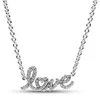 Pandora Kette Handwritten Love 393076C01-45 Silber L45 Produktbild-Vorschau 6
