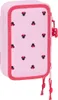 Trousse à crayons triple Minnie Mouse Naïve Rose 12,5 x Voir les images du produit 6
