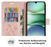 Handy Tasche für Xiaomi Redmi A5 Handyhülle Blumen Hülle Produktbild-Vorschau 4