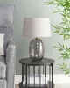 BELIANI Tischlampe Transparentes und graues Rauchglas Produktbild-Vorschau 4