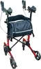 Aidapt leichter Unterarmrollator - rot - 4 Räder Produktbild-Vorschau 5
