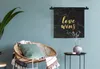 MuchoWow® Wandteppich Wandbehang Zitat - Liebe - Marmor - Produktbild-Vorschau 4