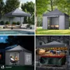VOUNOT® Pavillon 3x3m, Wasserdichter Faltpavillon, Faltbar Produktbild-Vorschau 4