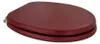 Tavoletta sedile wc universale colorato bordeaux opaco Anteprima dell’immagine prodotto 1
