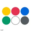 Creall Creall Window Color Sticker Paint Set Produktbild-Vorschau 5