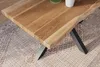 Esstisch Baumkante massiv Akazie natur 140 x 80 Produktbild-Vorschau 4
