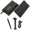 LED Solar Büschellichterkette - Cluster -768 warmweiße LED - 7m - 8 Modi - per USB aufladbar Produktbild-Vorschau