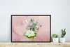 MuchoWow® MuchoWow® Gerahmtes Poster Buddha - Blume - Rosa Produktbild-Vorschau 5
