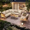 Flieks Gartenmöbel-Sets 6 Sitzer, Gartenlounge-Set mit 2 Produktbild-Vorschau 1