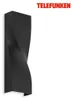 LED Außenwandleuchte Außenlampe IP44 12W schwarz Produktbild-Vorschau 6