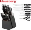 Klausberg set di coltelli da cucina e da bistecca nel ceppo Anteprima dell’immagine prodotto 11