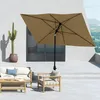 Outsunny Parasol de jardin Parasol droit Parasol Voir les images du produit 9