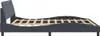 vidaXL Bettgestell "Dover" Dunkelgrau 180x200 cm Samt Produktbild-Vorschau 5